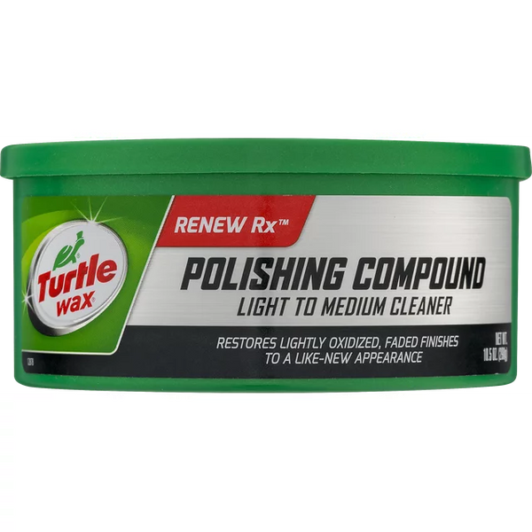 Turtle Wax Renew Rx Polishing Compound Light To Medium Cleaner, 10.5 OZ