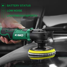 AUTOCARE Cordless Car Buffer Polisher Kit, 5 Variable Speeds 4-inch 24W Machine