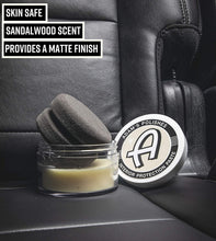 Adam's Leather & Interior Protection Paste - Heals, Restores Dry Cracked Leathers - Beeswax, Lanolin Replenish & Protect Your Interior Surfaces (5 oz Jar)