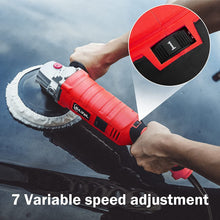 SILVEL Buffer Polisher,  1580W 7 Inch/6 Inch Rotary Car Buffer Polisher Waxer