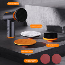RELAX Car Buffer Polisher Cordless 2250RPM,Portable Auto Buffer Polisher for Erasing Car Scratches 2000mAh