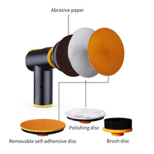Mixfeer Car Cordless Polisher Portable Handheld buffer polisher Waxer Sander for Car Sanding, Polishing,Paint/Rust Removal