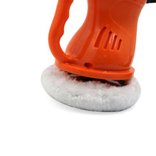 Unique Bargains DC 12V Orange Black Waxing Buffing Machine Car Electric Waxer Polisher Cleaning