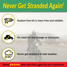 Stop & Go 1075 Tubeless Tire Plugger Repair Kit for Punctures & Flats (25 Plugs)