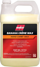 Malco Nano Care Banana Creme Wax - Deep Gloss Shine and Long-Lasting UV Protection / For Automotive, Marine and Industrial Finishes / 32 oz. (197732)