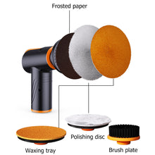 RELAX Car Buffer Polisher Cordless 2250RPM,Portable Auto Buffer Polisher for Erasing Car Scratches 2000mAh