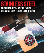 Adam's Premium Foam Cannon - Custom Snow Foam Cannon Soap Sprayer for Car Wash | Sprayer Cannister for Pressure Washer