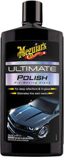 Meguiar's Ultimate Polish, High-Gloss Pre-Wax Car Polish, 20 fl. oz.