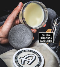 Adam's Leather & Interior Protection Paste - Heals, Restores Dry Cracked Leathers - Beeswax, Lanolin Replenish & Protect Your Interior Surfaces (5 oz Jar)