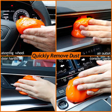 Car Duster Interior Kit, Car Cleaner Set Made by THINKWORK TW6068 (Orange)