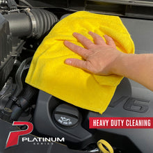 Platinum Series Premium Microfiber Multi-Purpose Surface Cleaning Towels, 40 Pack, Yellow