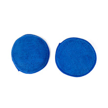 Auto Drive Car Wash Microfiber Applicator Pads 2 Pack, Blue