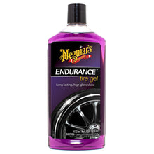 Meguiar's Endurance Tire Gel, Rich Purple Liquid, Glossy Shine - Tire Care, 16 Oz