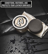 Adam's Leather & Interior Protection Paste - Heals, Restores Dry Cracked Leathers - Beeswax, Lanolin Replenish & Protect Your Interior Surfaces (5 oz Jar)